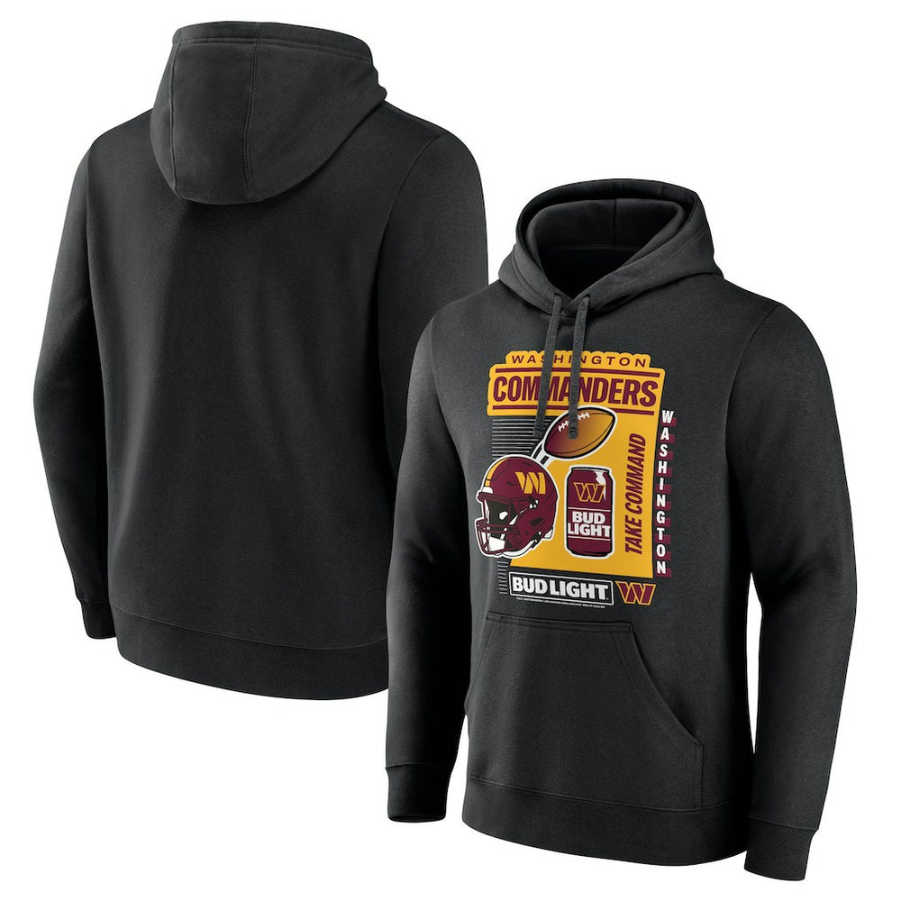 Washington Commanders Bud Light Pullover Hoodie | NFL Hot