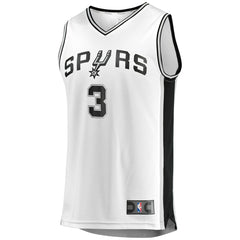 White Keldon Johnson San Antonio Spurs Fast Break Association Jersey | NBA