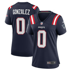 New England Patriots Christian Gonzalez  Women's Team Game Jersey | NFL New