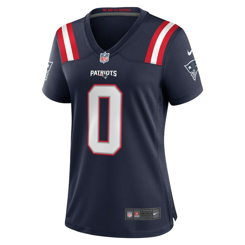 New England Patriots Christian Gonzalez  Women's Team Game Jersey | NFL New