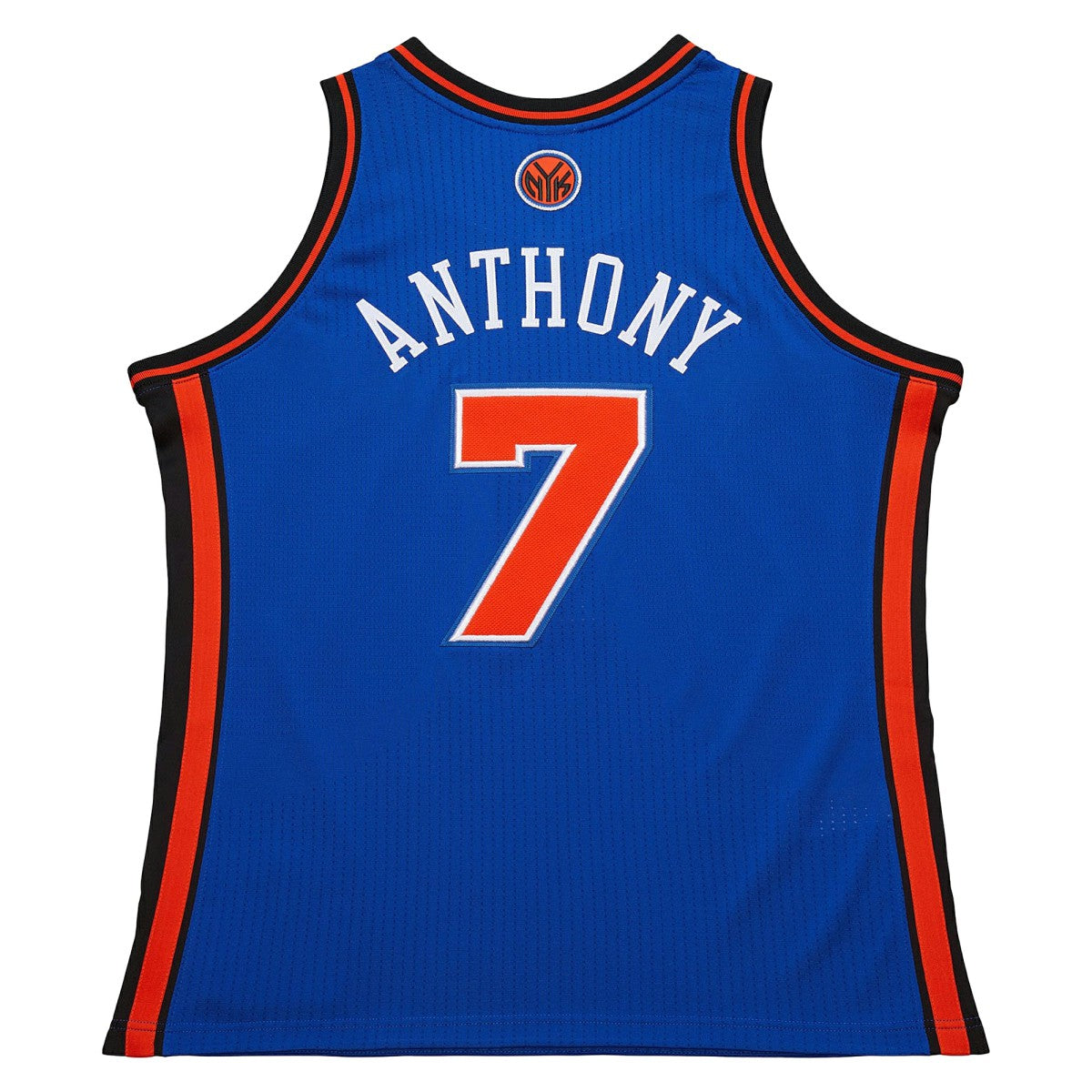 Blue Carmelo Anthony New York Knicks 2010/11 Hardwood Classics Authentic Jersey | NBA