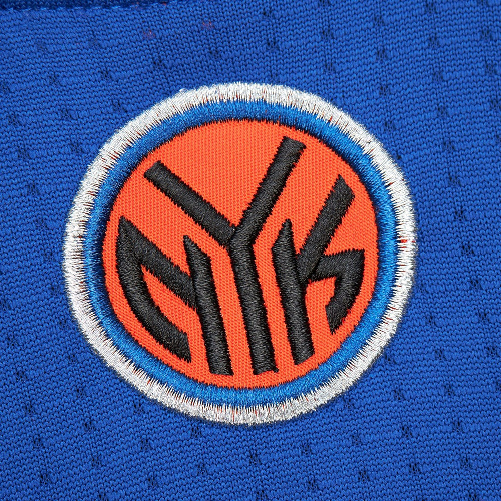 Blue Carmelo Anthony New York Knicks 2010/11 Hardwood Classics Authentic Jersey | NBA