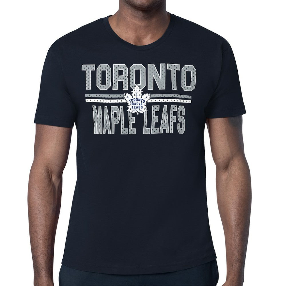 Toronto Maple Leafs Starter Mesh Look Team Name T-Shirt -  NHL T-shirts