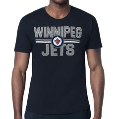 Winnipeg Jets Starter Mesh Look Team Name T-Shirt -  NHL T-shirts