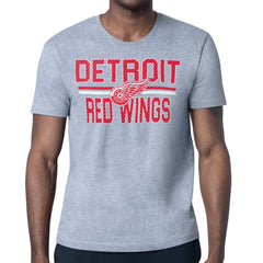 Detroit Red Wings Starter Mesh Look Team Name T-Shirt -  NHL T-shirts