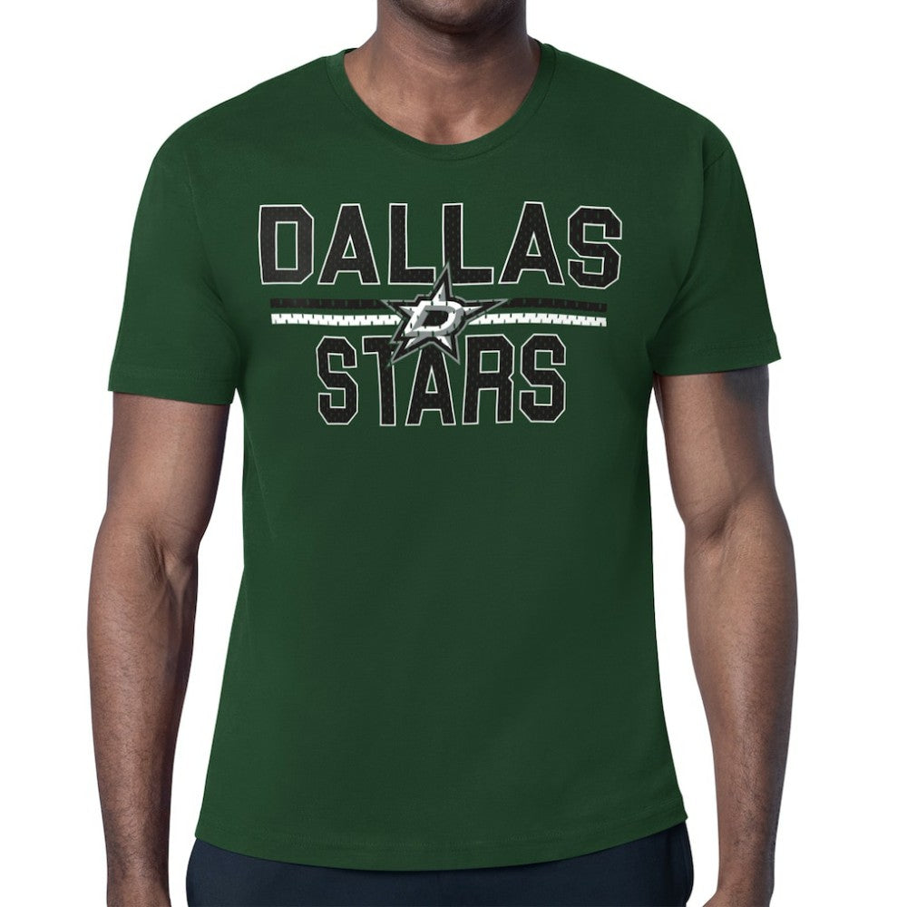 Dallas Stars Starter Mesh Look Team Name T-Shirt -  NHL T-shirts