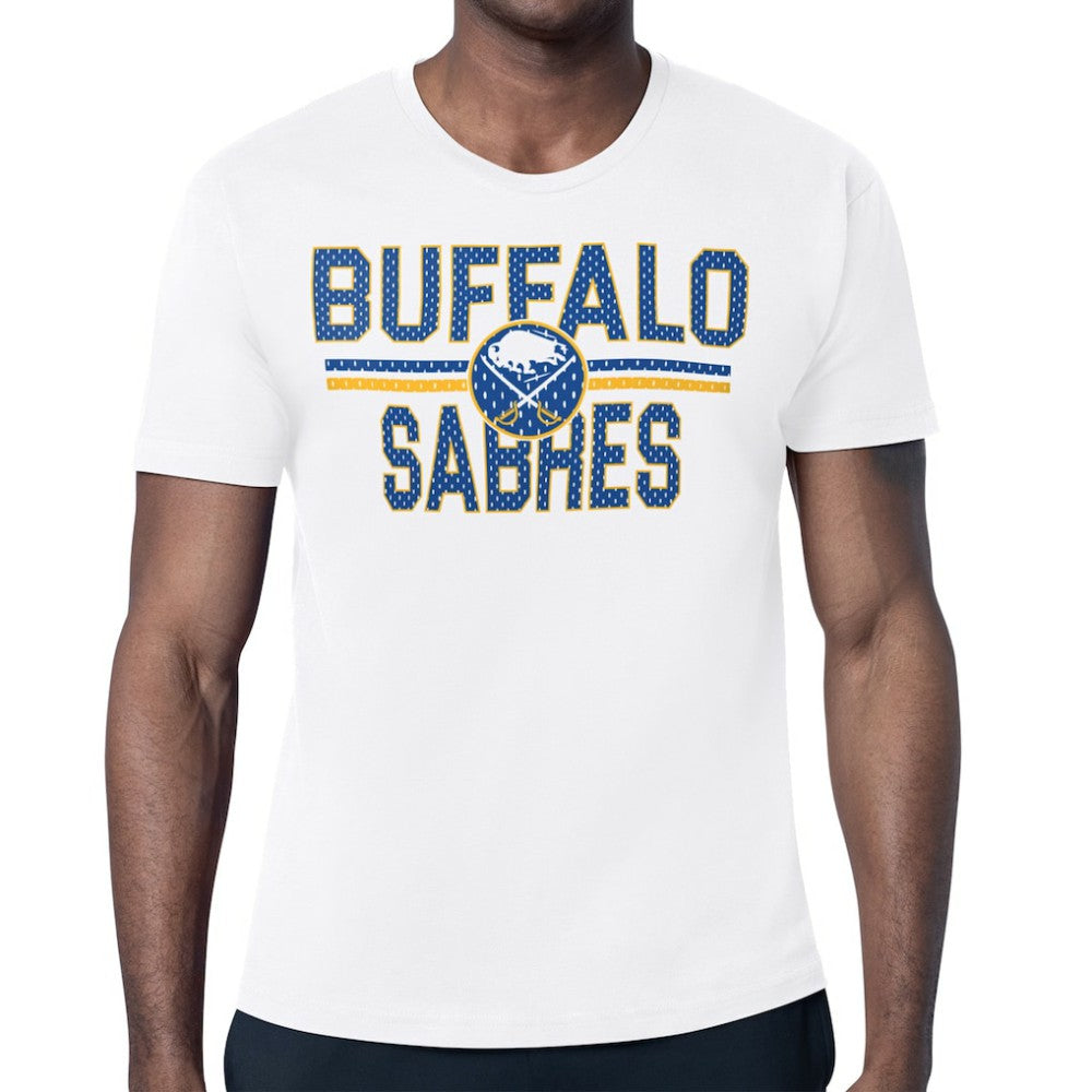 Buffalo Sabres Starter Mesh Look Team Name T-Shirt -  NHL T-shirts