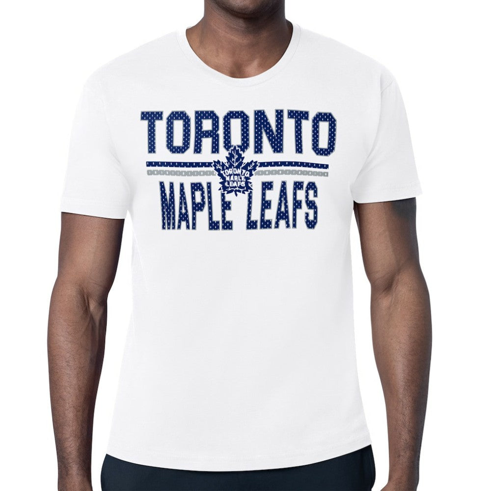 Toronto Maple Leafs Starter Mesh Look Team Name T-Shirt -  NHL T-shirts