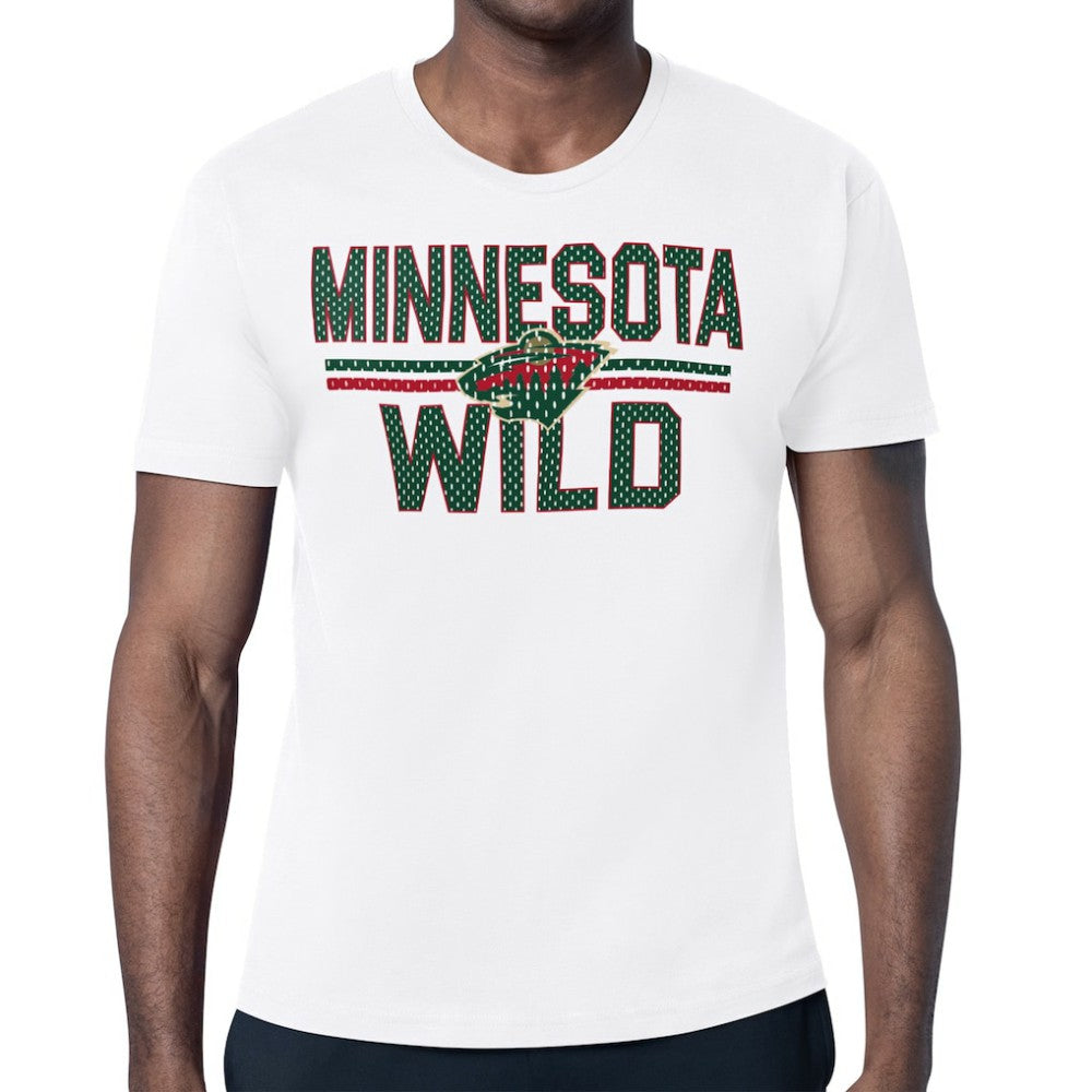Minnesota Wild Starter Mesh Look Team Name T-Shirt -  NHL T-shirts