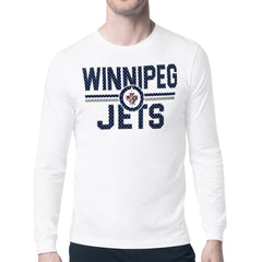 Winnipeg Jets Starter Mesh Look Team Name Long Sleeve T-Shirt -  NHL T-shirts