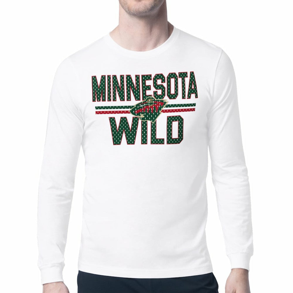 Minnesota Wild Starter Mesh Look Team Name Long Sleeve T-Shirt -  NHL T-shirts