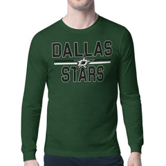 Dallas Stars Starter Mesh Look Team Name Long Sleeve T-Shirt -  NHL T-shirts