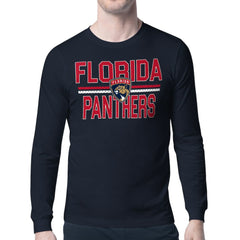 Florida Panthers Starter Mesh Look Team Name Long Sleeve T-Shirt -  NHL T-shirts