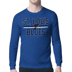 St. Louis Blues Starter Mesh Look Team Name Long Sleeve T-Shirt -  NHL T-shirts