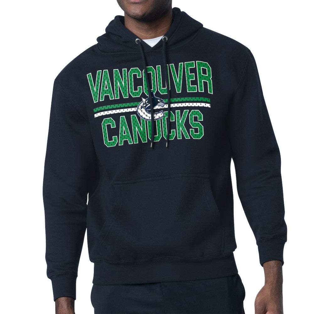 Vancouver Canucks Starter Mesh Look Team Name Logo Tri-Blend Pullover Hoodie -  NHL Hoodies