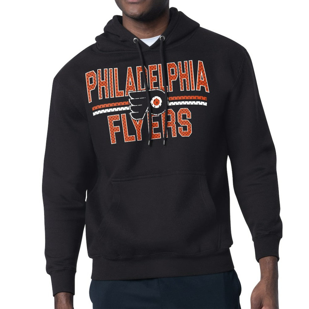 Philadelphia Flyers Starter Mesh Look Team Name Logo Tri-Blend Pullover Hoodie -  NHL Hoodies