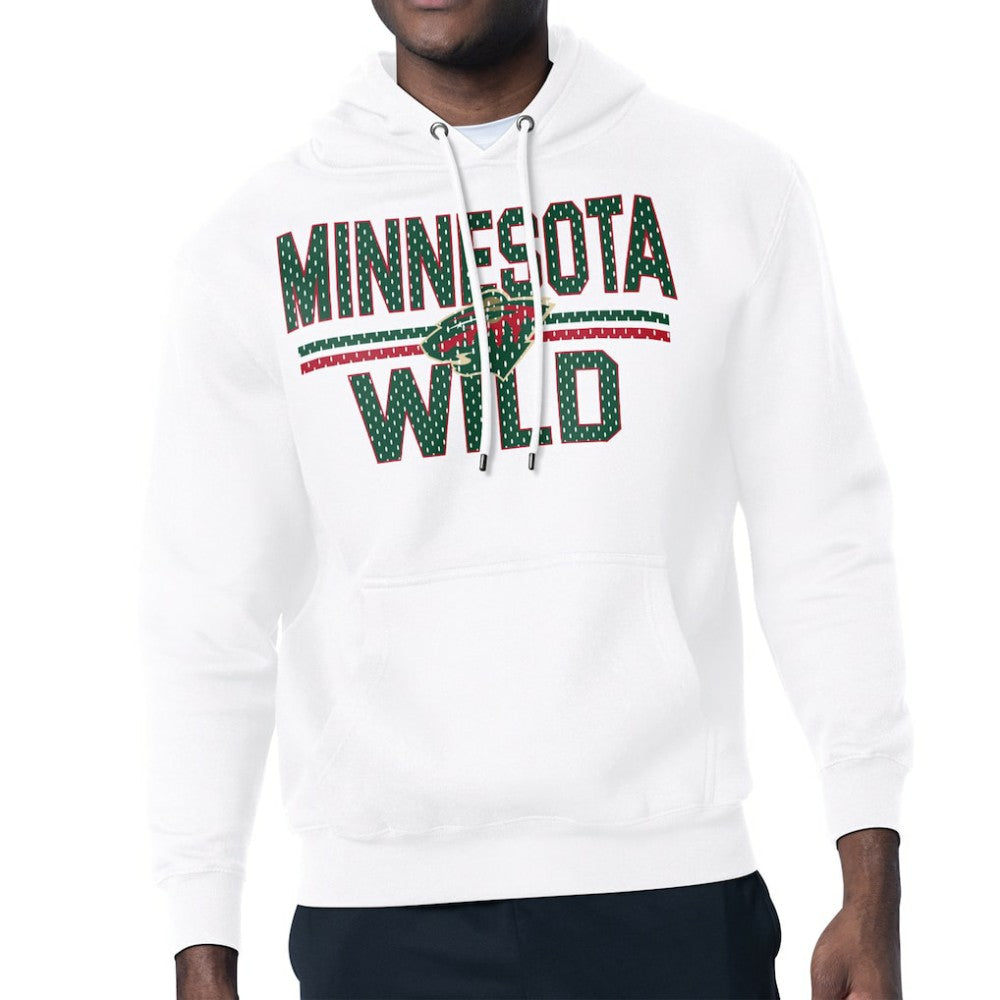 Minnesota Wild Starter Mesh Look Team Name Logo Tri-Blend Pullover Hoodie -  NHL Hoodies