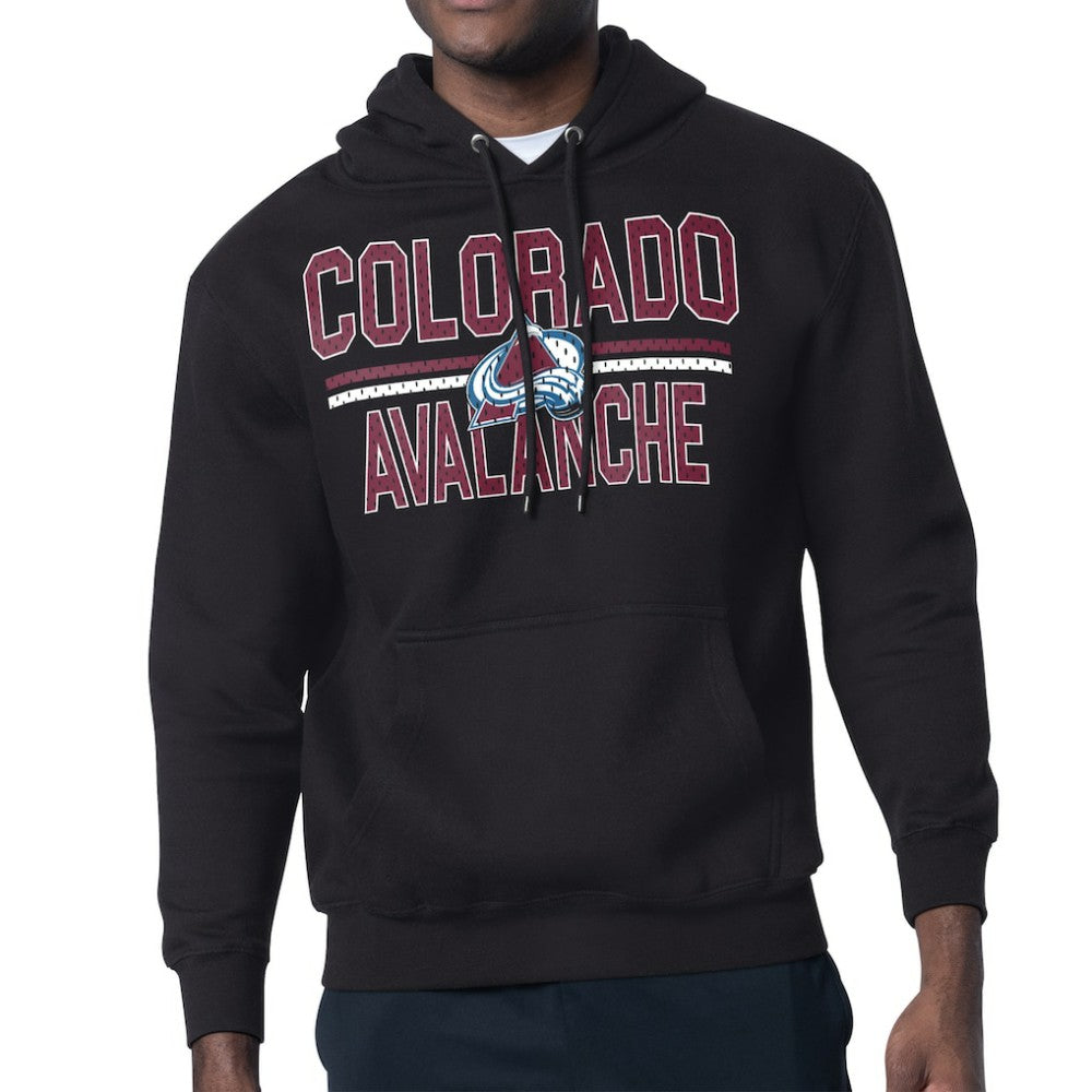 Colorado Avalanche Starter Mesh Look Team Name Logo Tri-Blend Pullover Hoodie -  NHL Hoodies