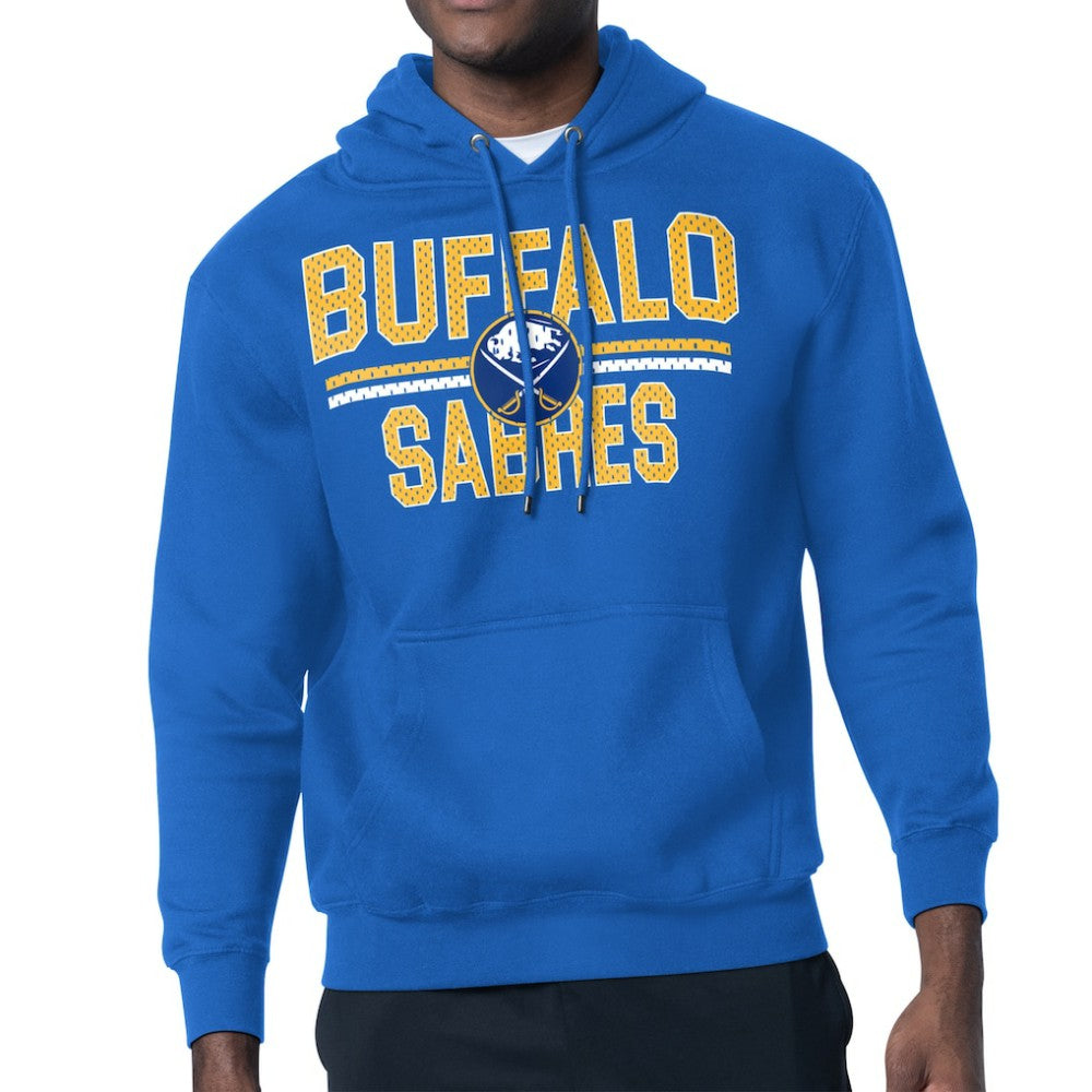 Buffalo Sabres Starter Mesh Look Team Name Logo Tri-Blend Pullover Hoodie -  NHL Hoodies