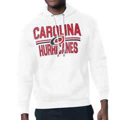 Carolina Hurricanes Starter Mesh Look Team Name Logo Tri-Blend Pullover Hoodie -  NHL Hoodies