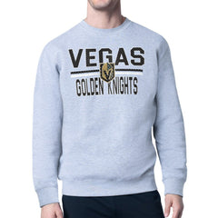 Vegas Golden Knights Starter Mesh Look Team Name Logo Pullover Sweatshirt -  NHL Sweatshirts