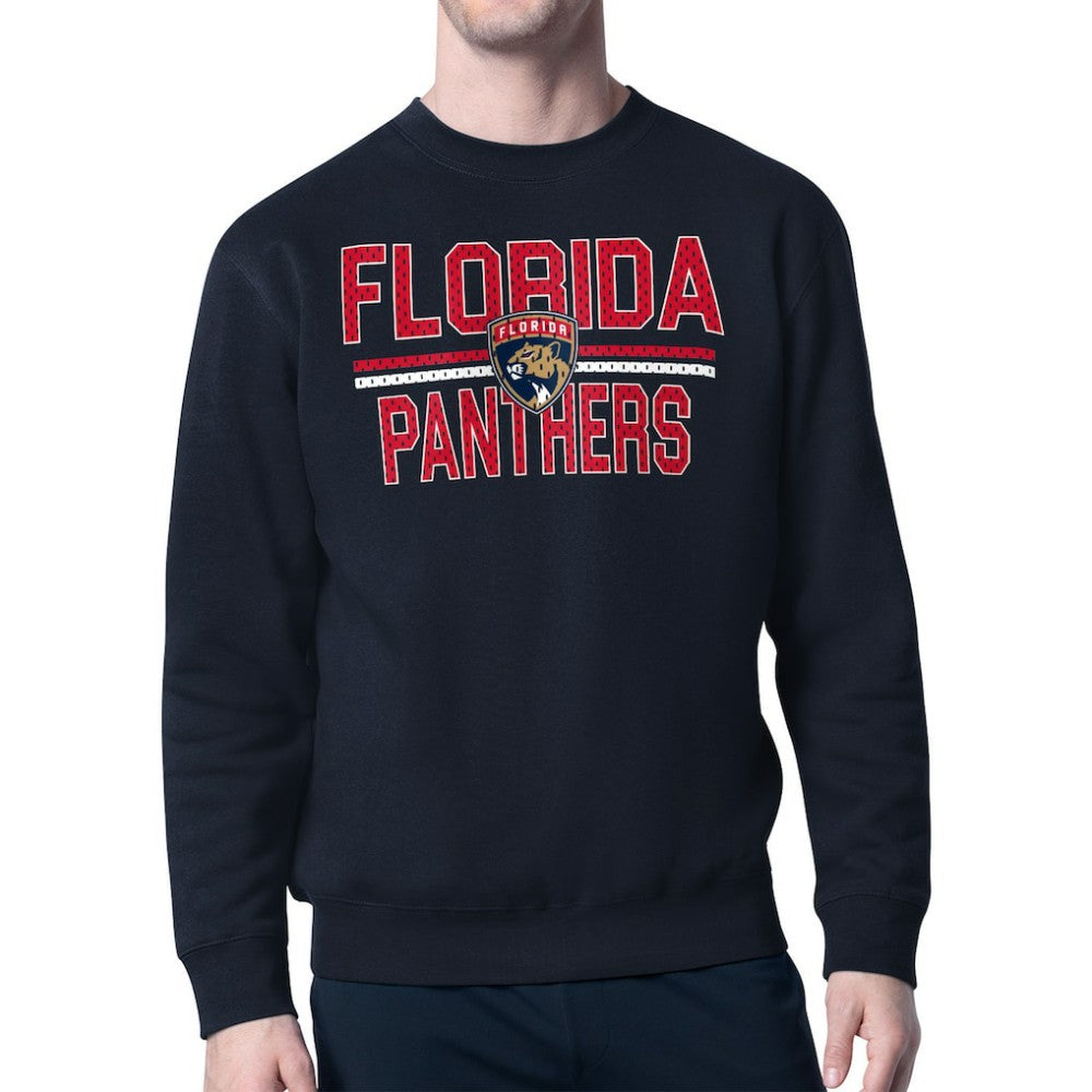 Florida Panthers Starter Mesh Look Team Name Logo Pullover Sweatshirt -  NHL Sweatshirts