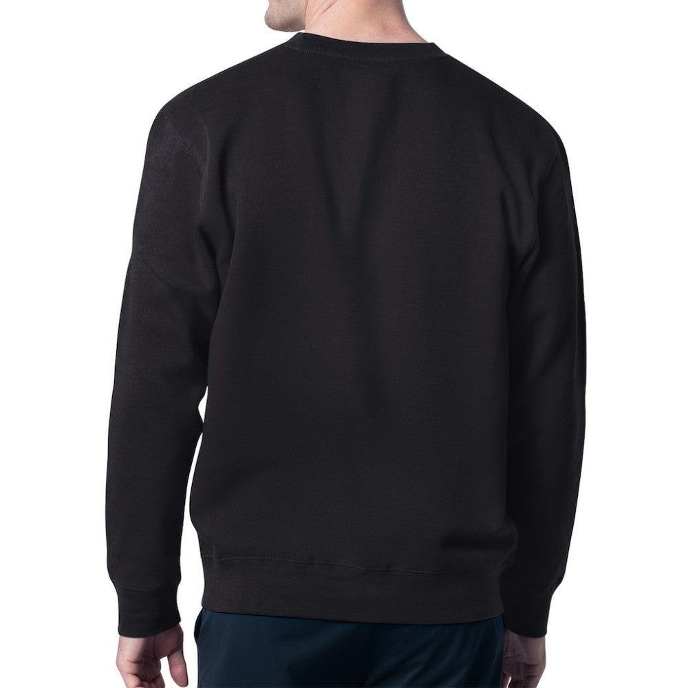Pittsburgh Penguins Starter Mesh Look Team Name Logo Pullover Sweatshirt -  NHL Sweatshirts