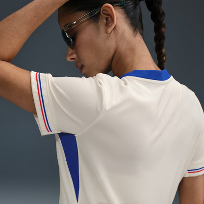 France Women's National Team Women's 2025/26 Away Replica Jersey for sale - Cream