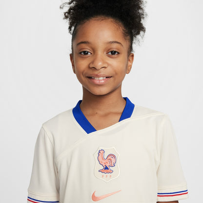 France Women's National Team Youth 2025/26 Away Replica Jersey for sale - Cream