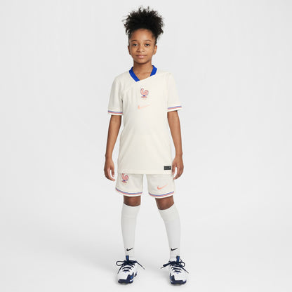 France Women's National Team Youth 2025/26 Away Replica Jersey for sale - Cream