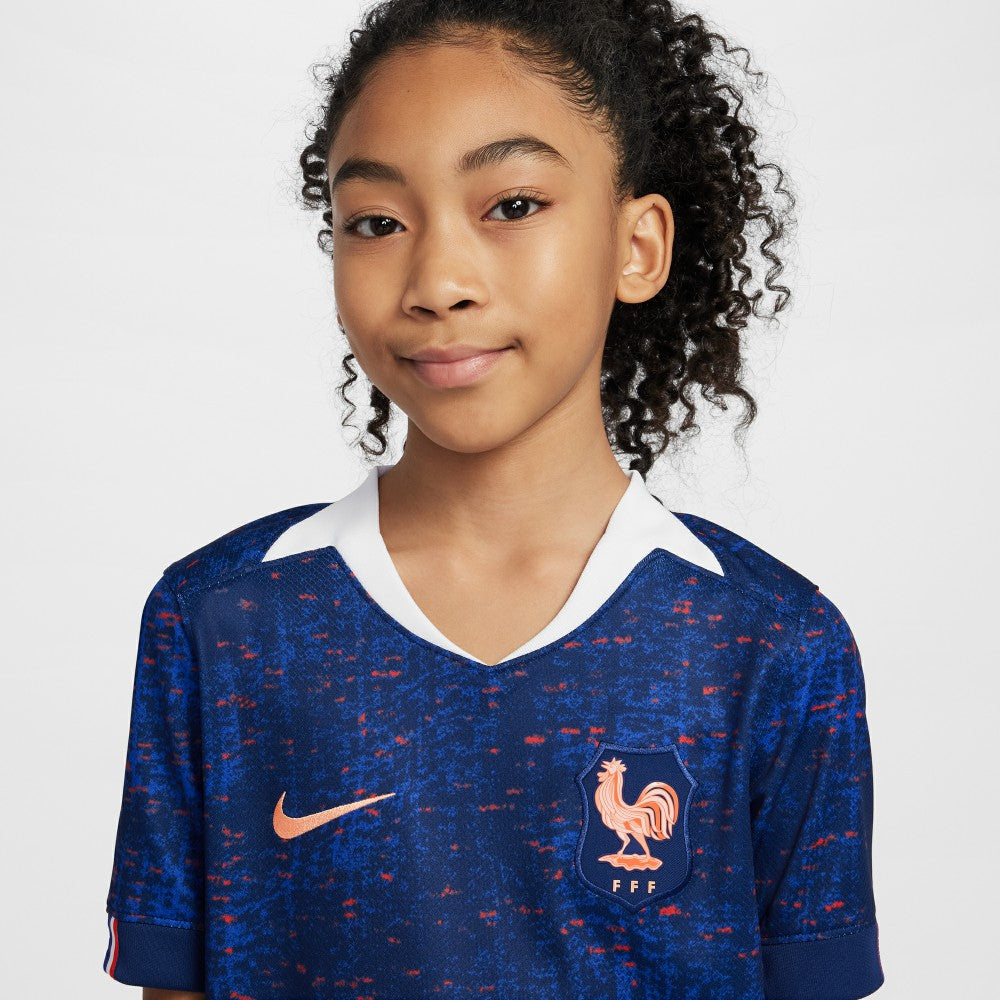 France Women's National Team Youth 2025/26 Home Replica Jersey