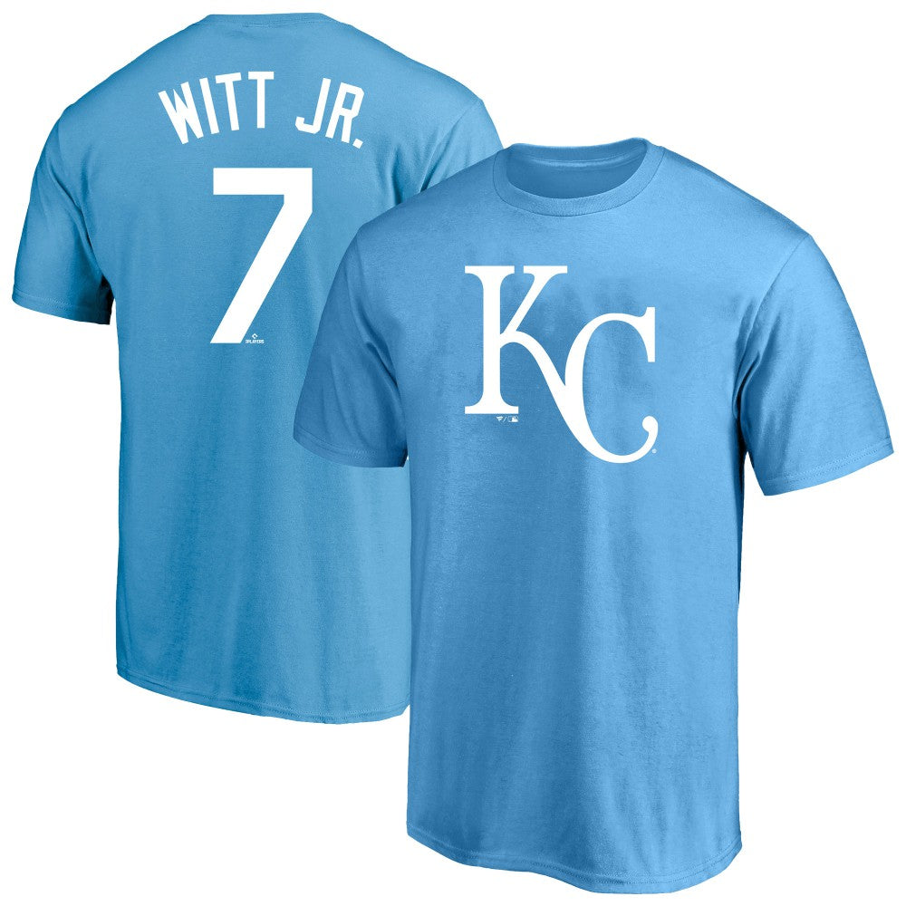 Bobby Witt Jr. Kansas City Royals Fanatics Big & Tall Name & Number T-Shirt - MLB T-shirts