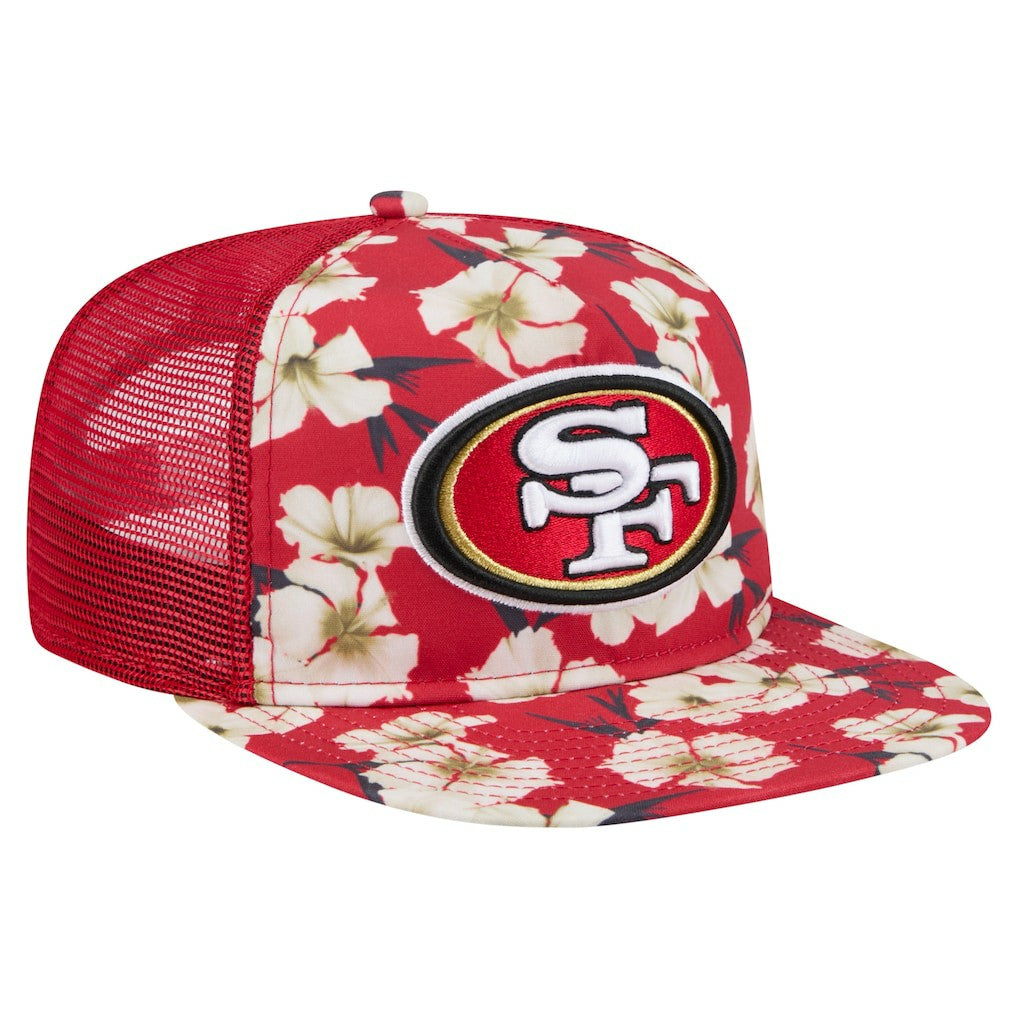 San Francisco 49ers Adventure Pattern Golfer Snapback Hat | NFL Near me