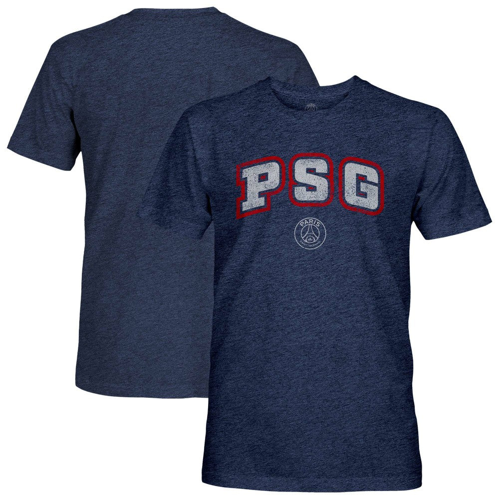 Paris Saint-Germain 1863FC Athletic Wordmark Vintage Tri-Blend T-Shirt