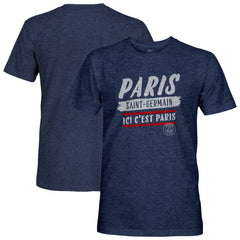 Paris Saint-Germain 1863FC Signage Vintage Tri-Blend T-Shirt