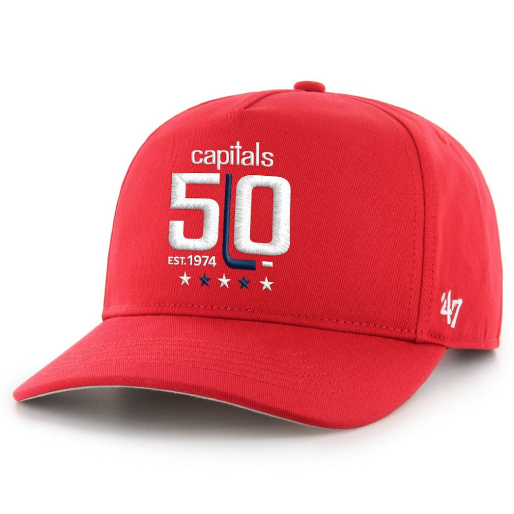 Washington Capitals '47 50th Anniversary Hitch Adjustable Hat -  NHL Hats