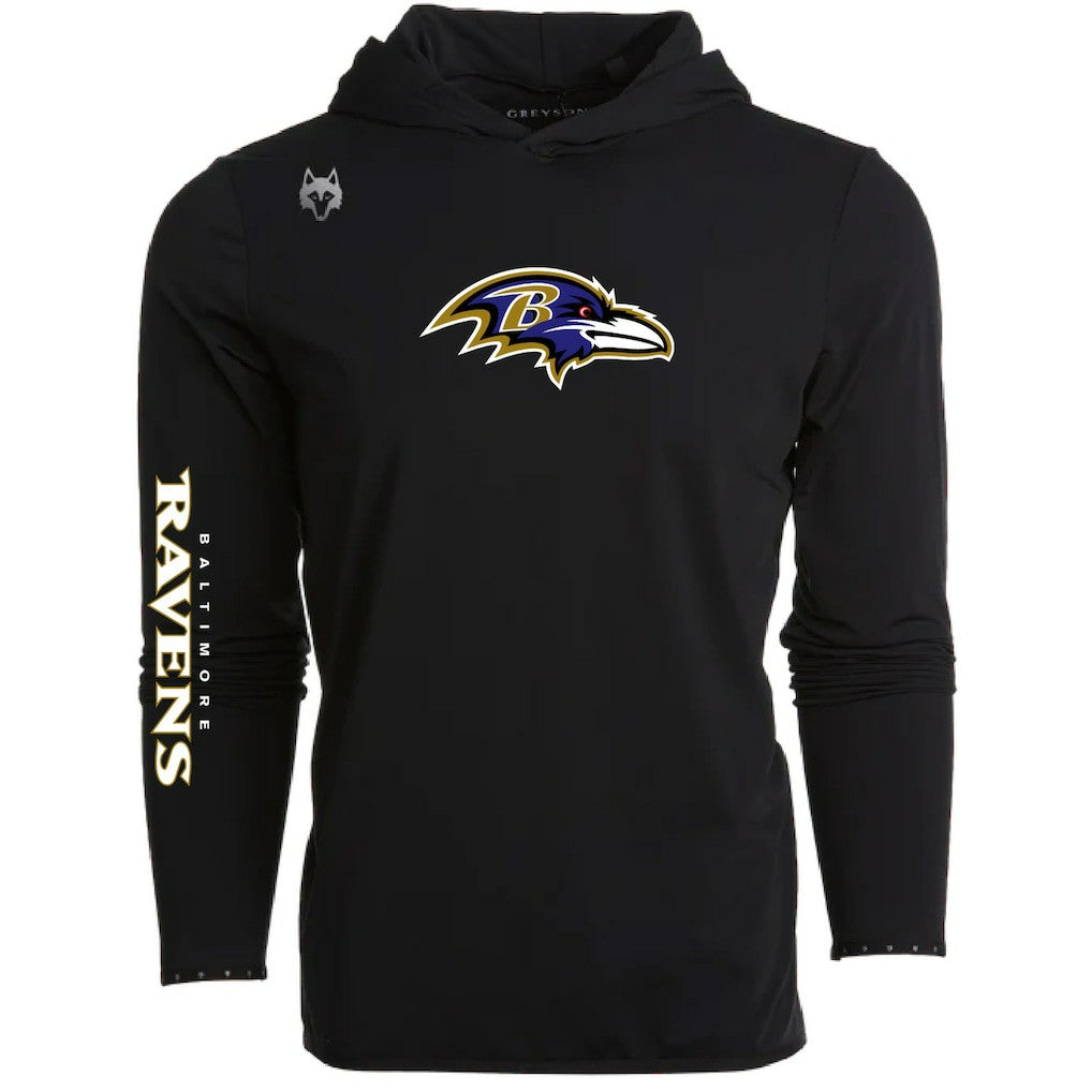 Baltimore Ravens Greyson Clothiers Colorado Long Sleeve Hoodie T-Shirt | NFL US