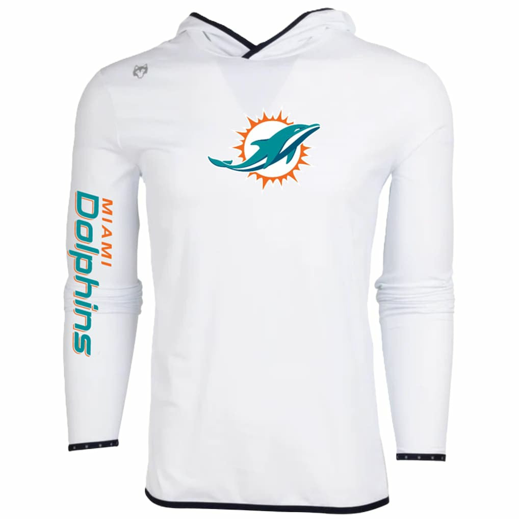 Miami Dolphins Greyson Clothiers Colorado Long Sleeve Hoodie T-Shirt | NFL On sale