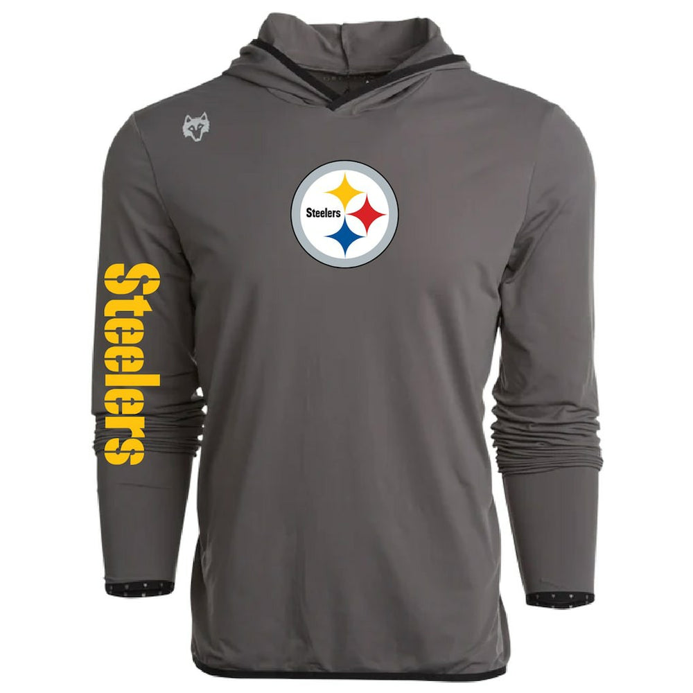 Pittsburgh Steelers Greyson Clothiers Colorado Long Sleeve Hoodie T-Shirt | NFL Hot