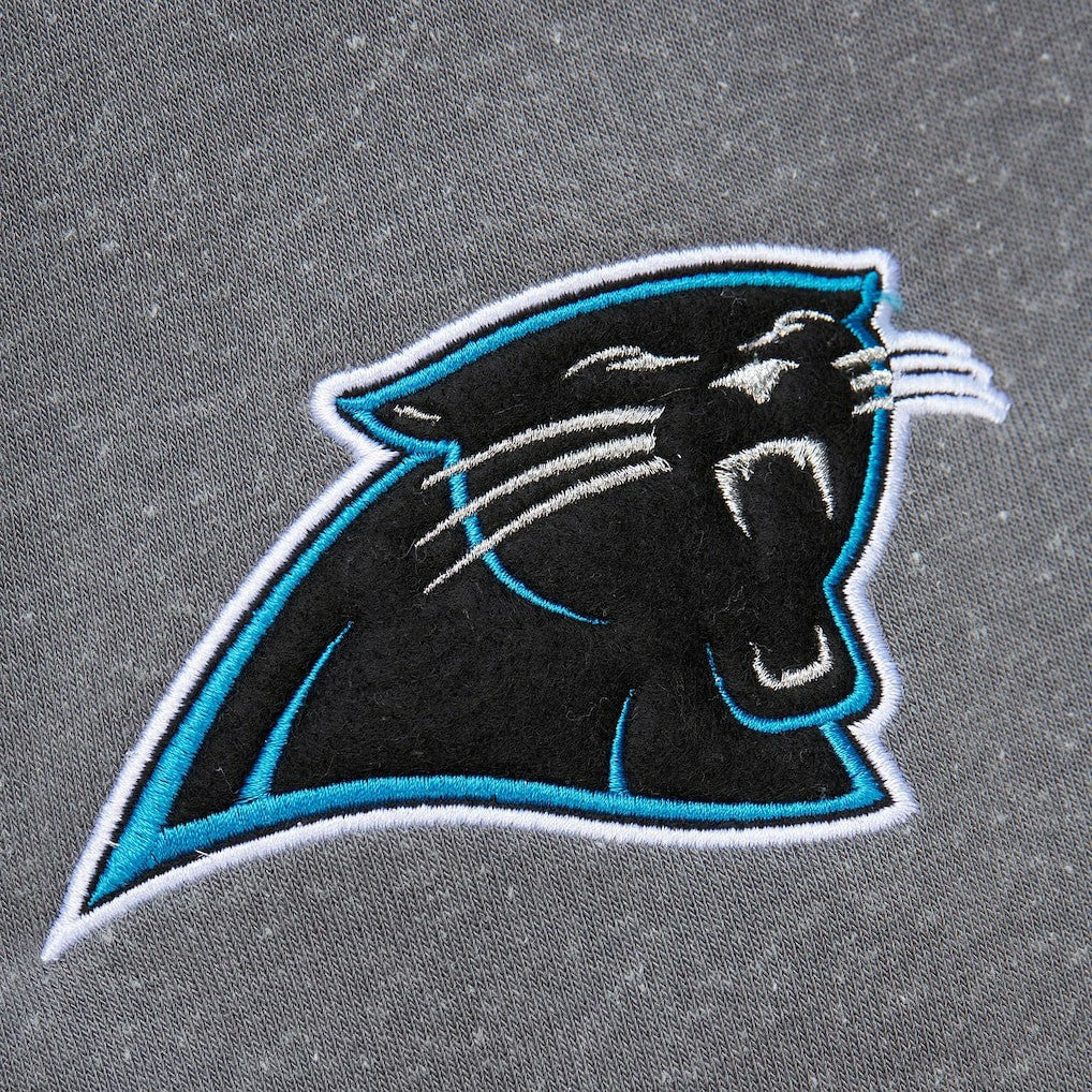 Carolina Panthers Vintage Logo Snow Washed Fleece Pullover Hoodie | NFL Online