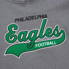 Philadelphia Eagles Vintage Logo Snow Washed Fleece Pullover Hoodie | NFL Hot