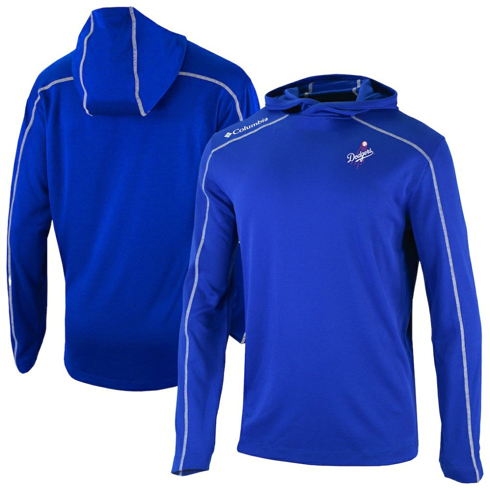 Los Angeles Dodgers Columbia Omni-Wick Shotgun Pullover Hoodie - MLB Hoodies