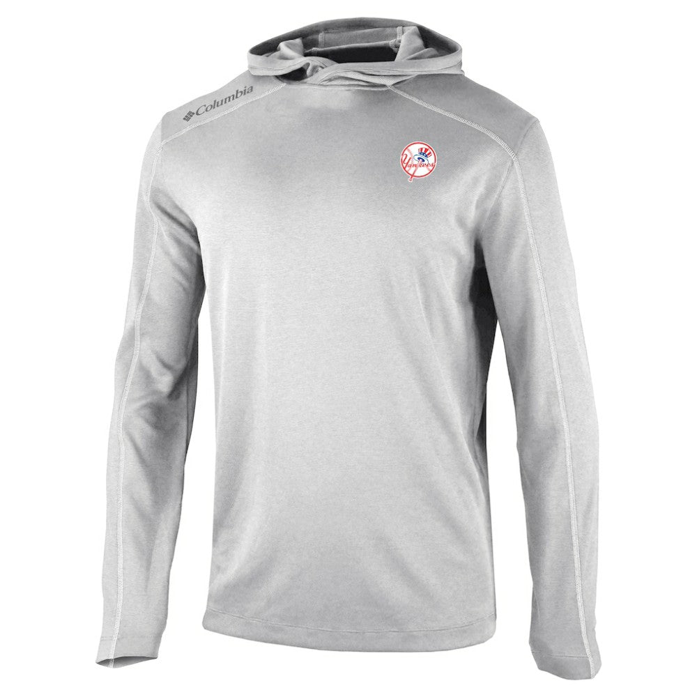New York Yankees Columbia Omni-Wick Shotgun Pullover Hoodie - MLB Hoodies