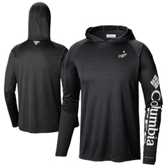 Los Angeles Dodgers Columbia Omni-Wick Terminal Tackle Raglan Long Sleeve Hoodie T-Shirt - MLB Hoodies