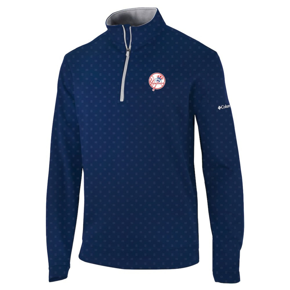 New York Yankees Columbia Wickham Hills Omni-Wick Quarter-Zip Jacket - MLB Jackets