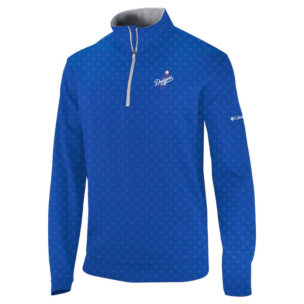 Los Angeles Dodgers Columbia Wickham Hills Omni-Wick Quarter-Zip Jacket - MLB Jackets