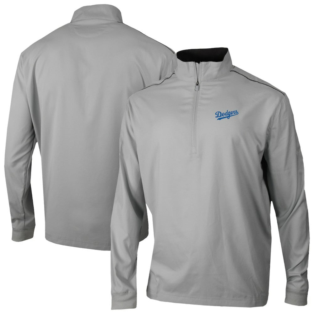 Los Angeles Dodgers Columbia Omni-Wick Bogey's Paradise Quarter-Zip Top - MLB Tops