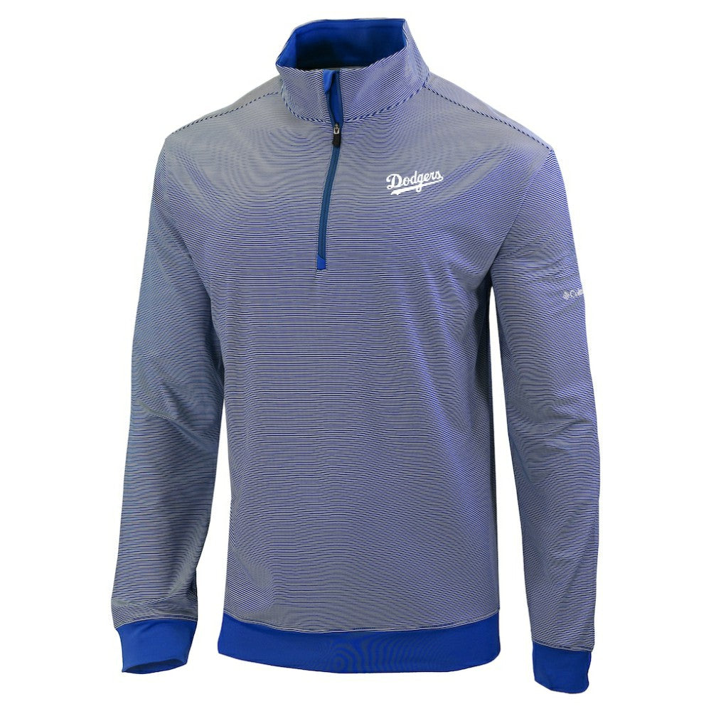 Los Angeles Dodgers Columbia Omni-Wick Even Lie Quarter-Zip Pullover Top - MLB Pullover
