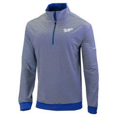 Los Angeles Dodgers Columbia Omni-Wick Even Lie Quarter-Zip Pullover Top - MLB Pullover