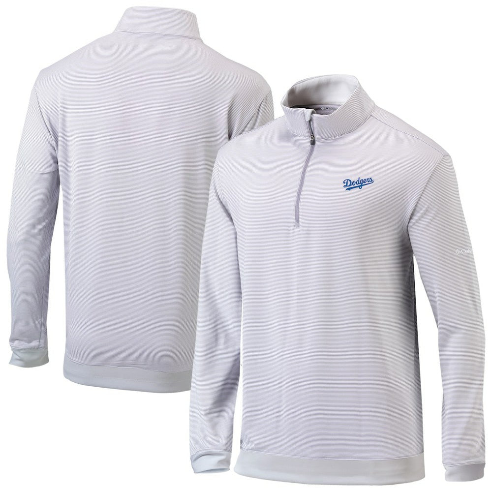Los Angeles Dodgers Columbia Omni-Wick Even Lie Quarter-Zip Pullover Top - MLB Pullover